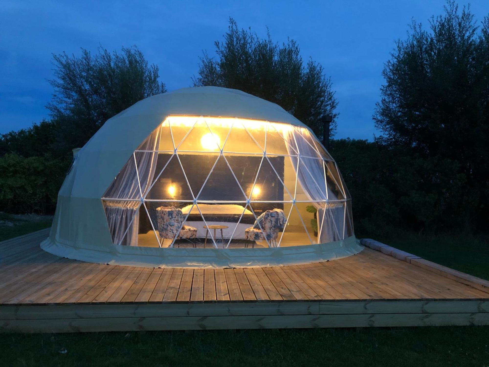 Id Glamping De Coude Scheure Campismo de Luxo